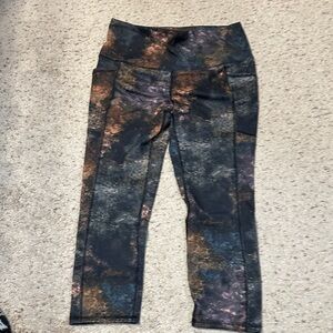 RBX Black and Brown Leggings